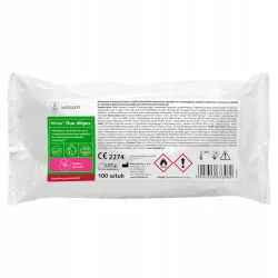 Preparat do dezynfekcji Medisept Velox Duo Wipes chusteczki dezynfekcja tea tonic