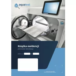 Książka ewidencji procesów sterylizacji Aquatest Laboratorium Badawcze