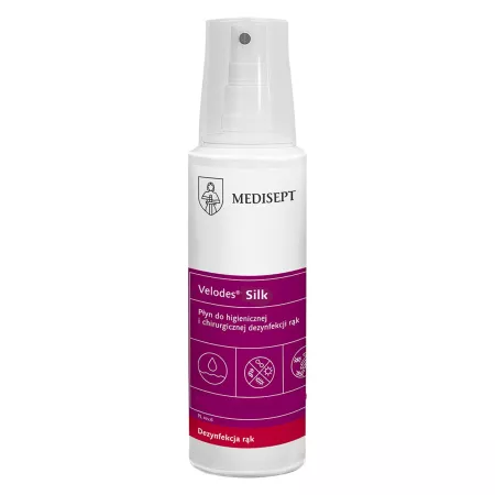 Medisept Velodes Silk Preparat Do Dezynfekcji Rąk 250 ml