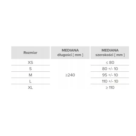 Mercator Rękawiczki Winylowe Bezbarwne S 100 szt/ 50 par