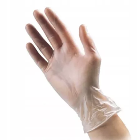 Mercator Rękawiczki Winylowe Bezbarwne S 100 szt/ 50 par